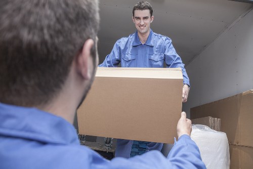 Professional office removals team planning a Sutton business relocation