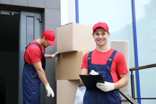 Professional packing materials and organised moving boxes for a Sutton home move
