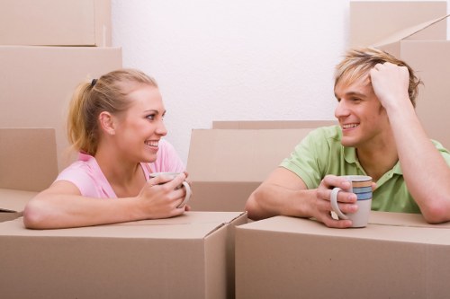 Moving van and house removal service in Sutton with local residential properties