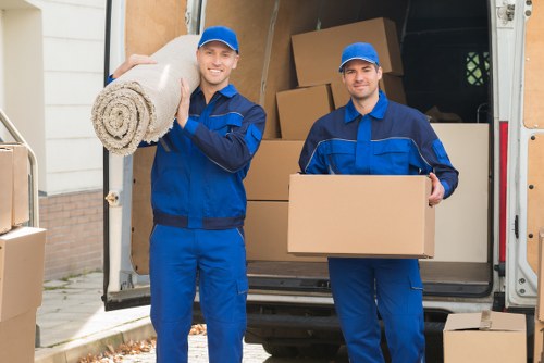 Local man with a van service helping with loading in Sutton
