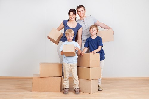 Careful handling of boxes and household items during a Sutton relocation
