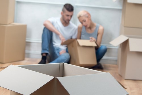 Apartment moving service with access challenges in Sutton