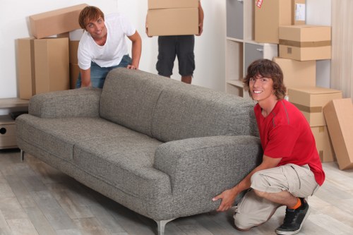 Commercial moving truck service across Sutton