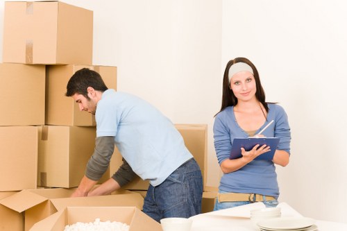 Local removals team planning a student move near Sutton town centre