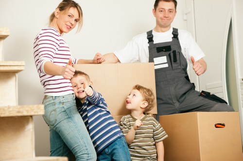 Careful house removal service for a family moving from a Sutton home